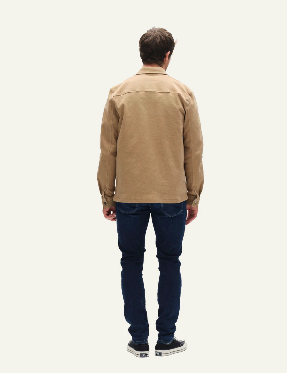 Gabba jeans blue slim fit stretch denim back view
