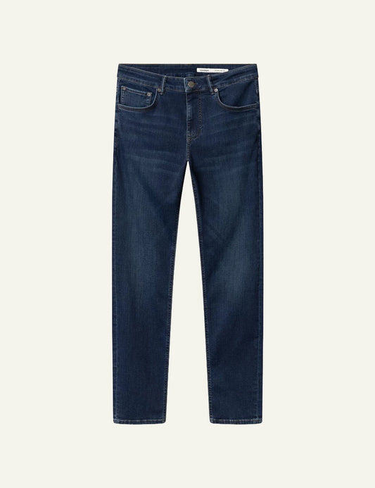 Gabba jeans blue slim fit stretch denim front flat view