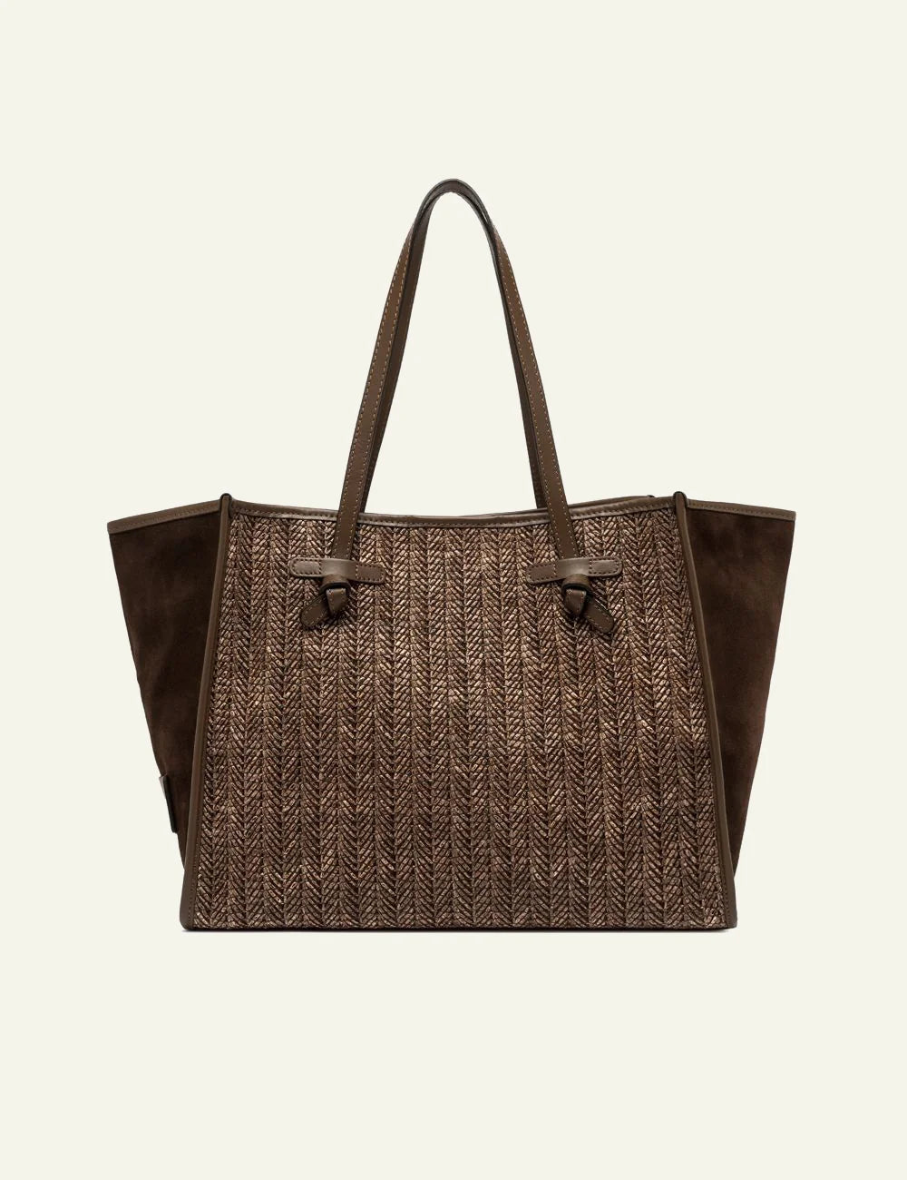 gianni chiarini marcella shopping bag brown front