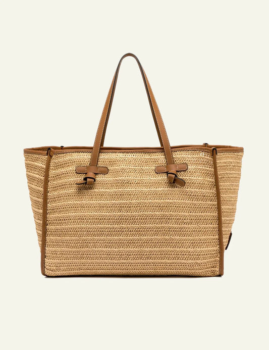 gianni chiarini marcella shopping bag brown front