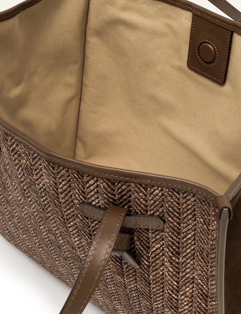 gianni chiarini marcella shopping bag brown top