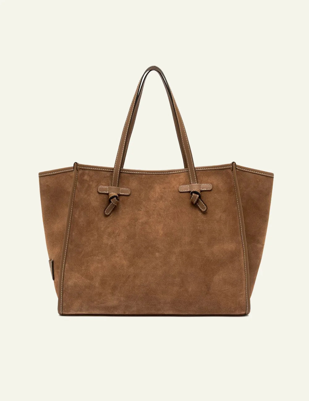 gianni chiarini marcella shopping bag suede front