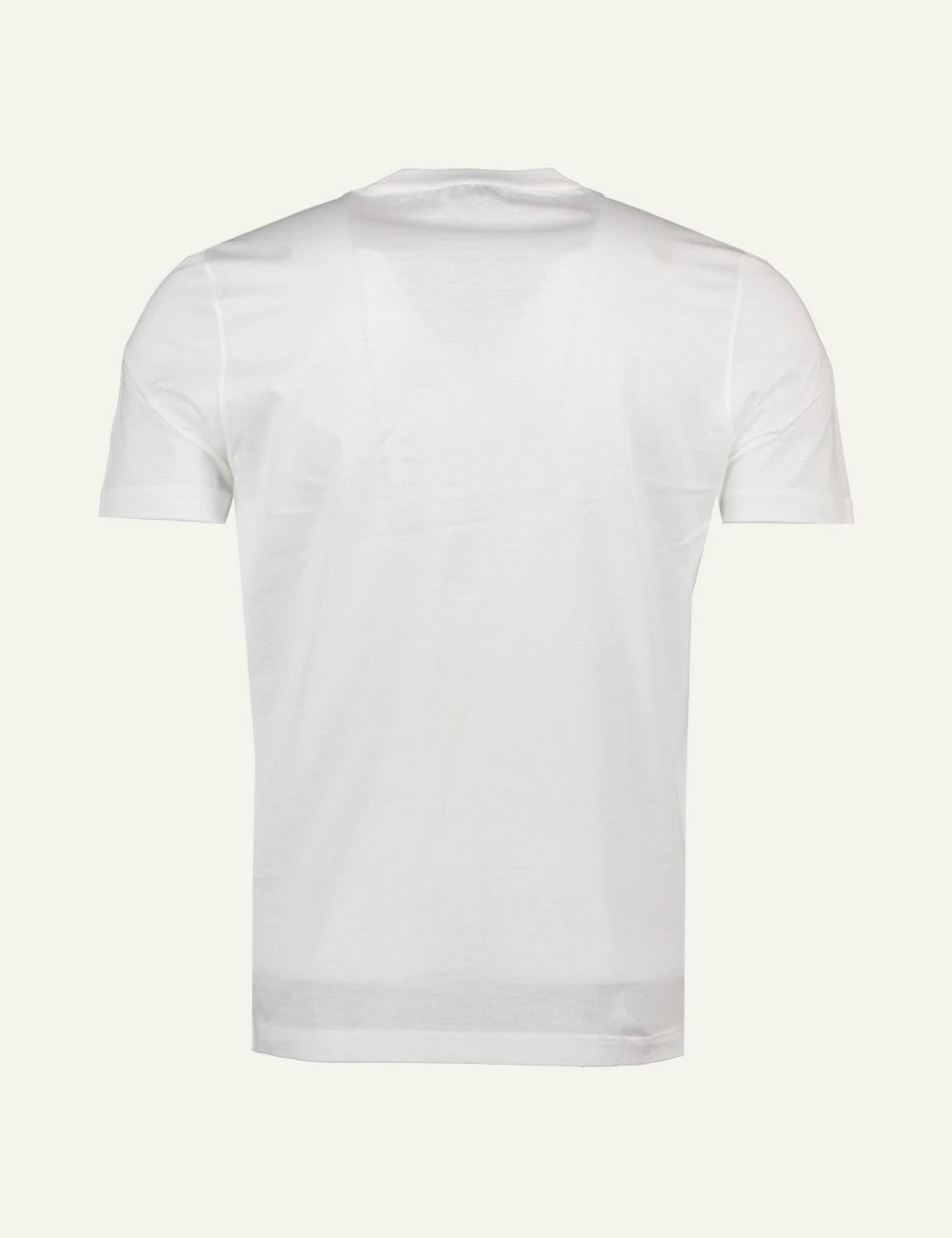 Gran Sasso t-shirt white metallic look back view