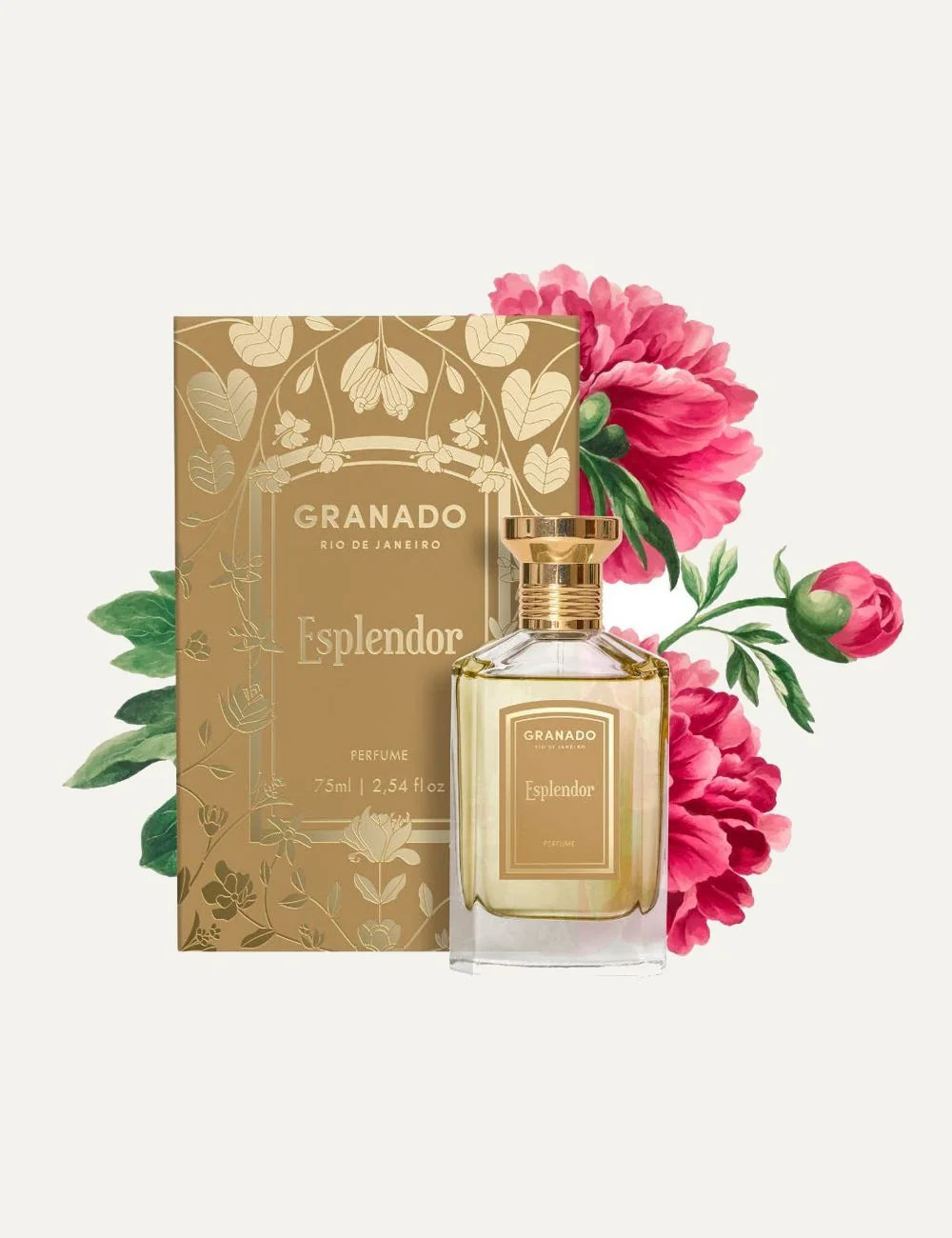 Granado Esplendor perfume bottle oriental amber fragrance box view