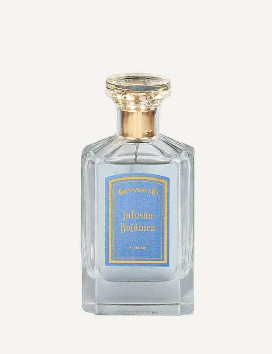Granado Infusao Botanica perfume bottle blue label front view
