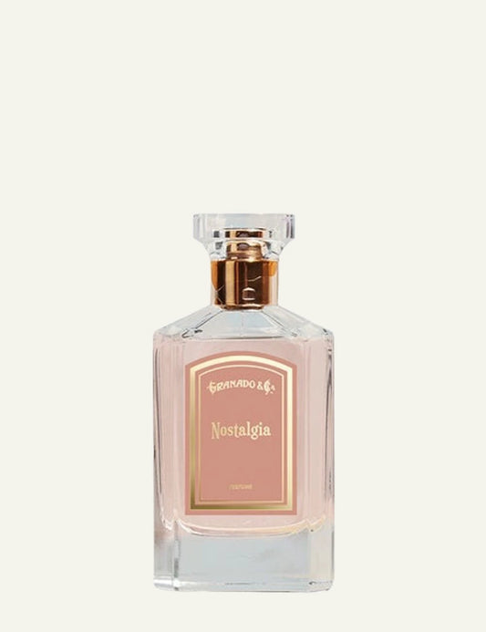 Granado Nostalgia perfume bottle pink label front view