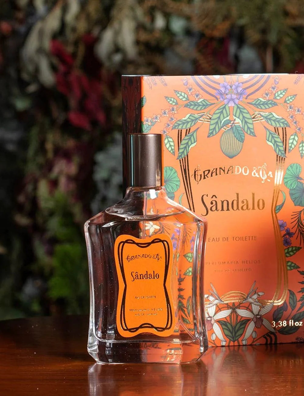 Granado Sandalo eau de toilette bottle orange label box view