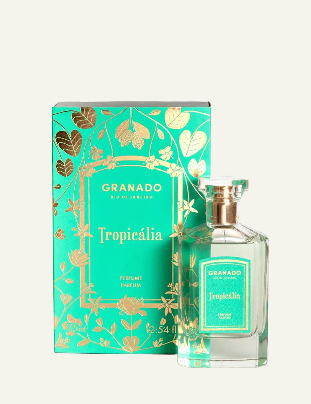 Granado Tropicalia perfume bottle oriental green fragrance full view