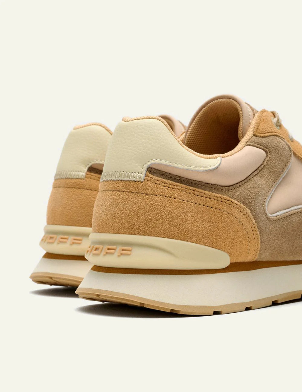 Hoff City Camel sneaker camel back view