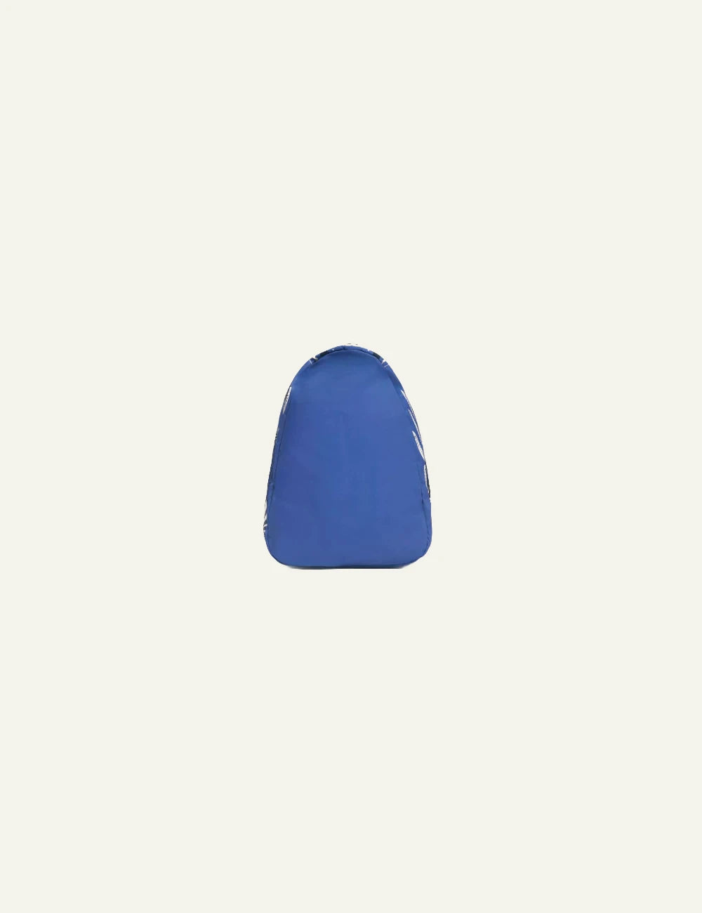 Inoui blue pouch with sea life illustration print side view