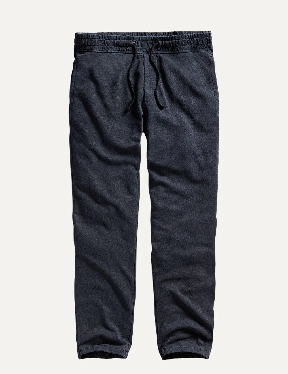 James Perse men's dark blue cotton relaxed fit sweatpants