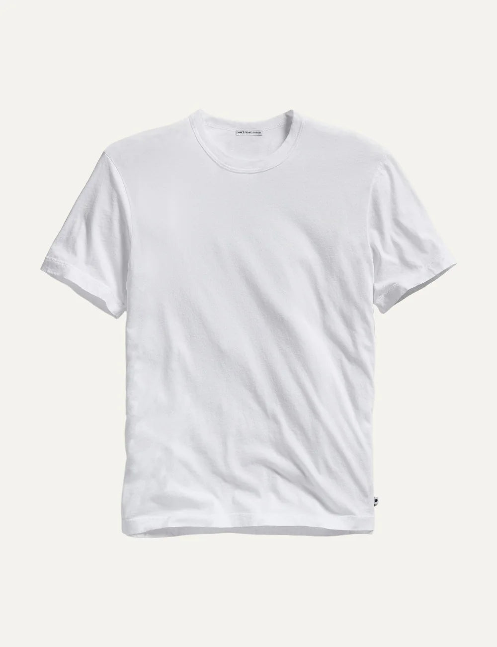 James Perse men's white cotton jersey short sleeve T-shirt