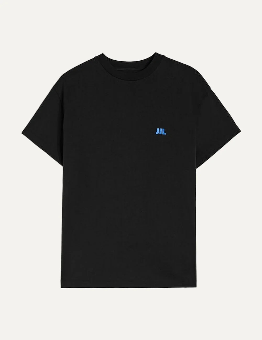 Jil Sander Men’s Black Organic Cotton Logo T-Shirt