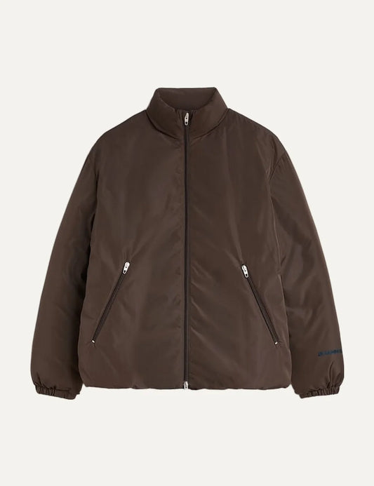 Jil Sander Men’s Ganache Recycled Taffeta Down Jacket