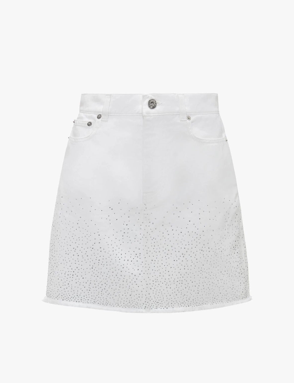 JWANDERSON CRYSTAL HEM MINI SKIRT JWANDERSON