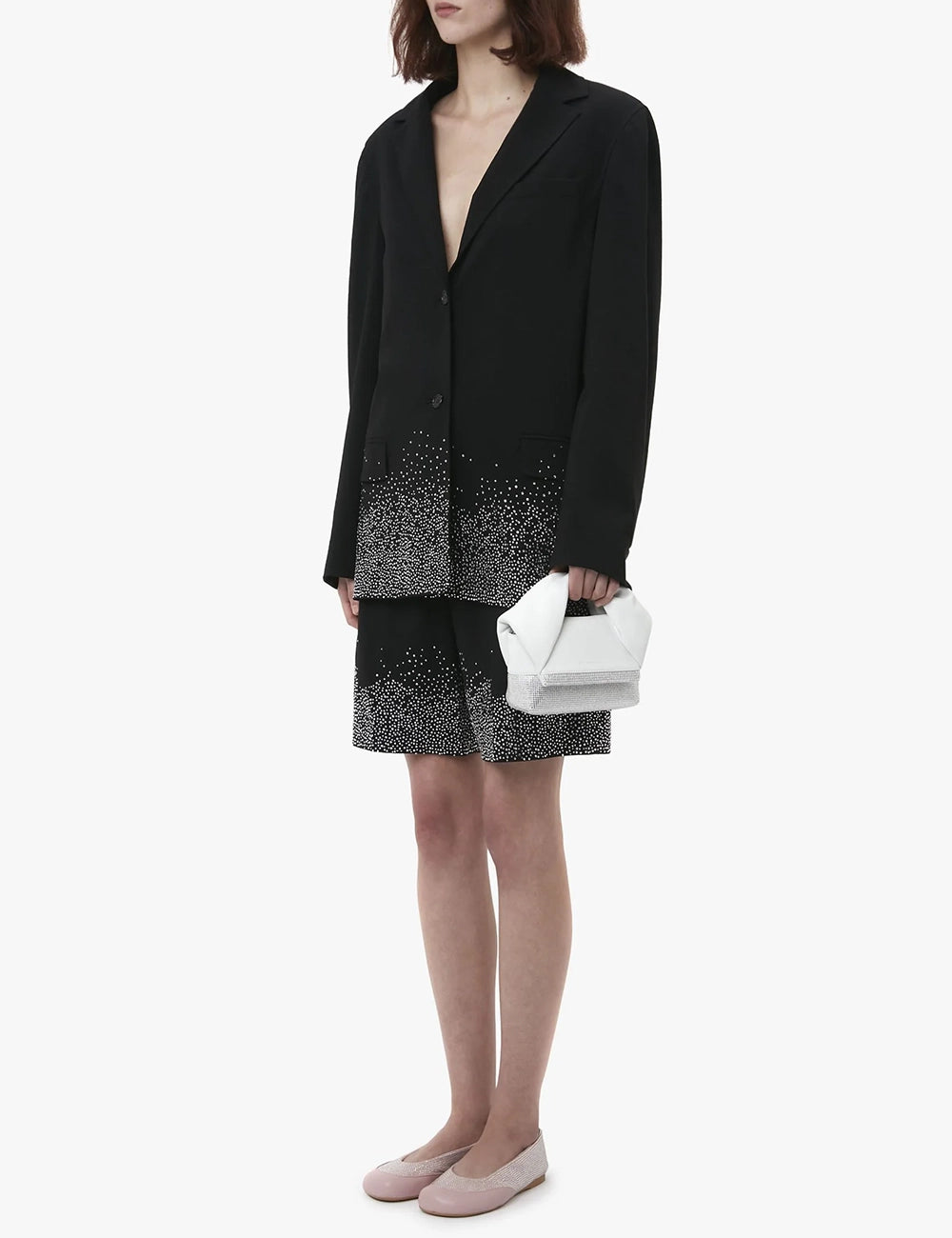 JWANDERSON CRYSTAL HEM BLAZER JWANDERSON