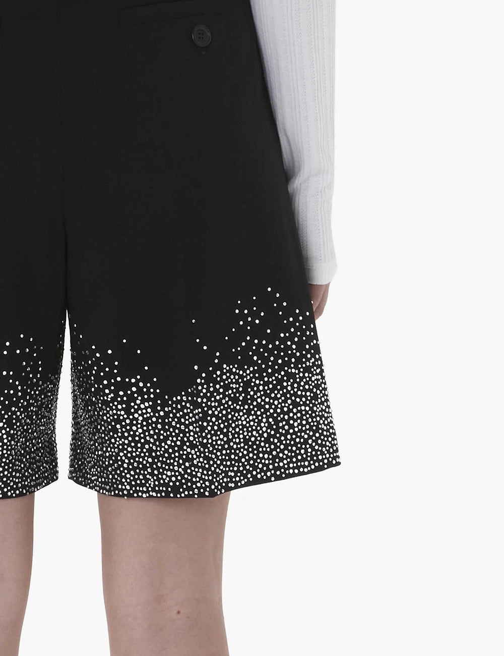 JWANDERSON CRYSTAL HEM TAIL SHORTS JWANDERSON