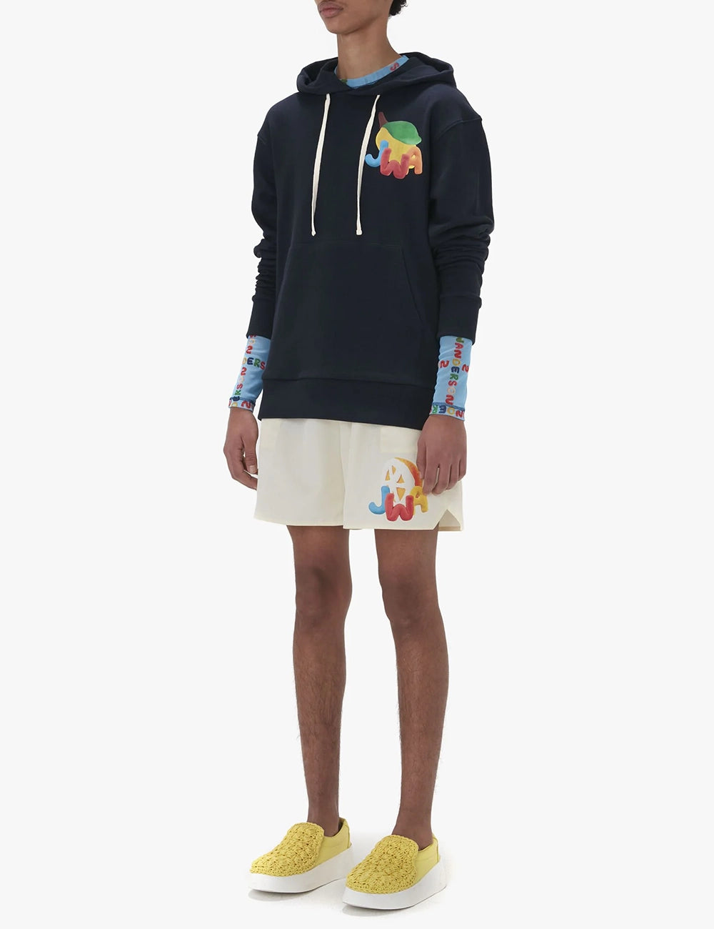 JWANDERSON JWA LEMON PRINT HOODIE JWANDERSON