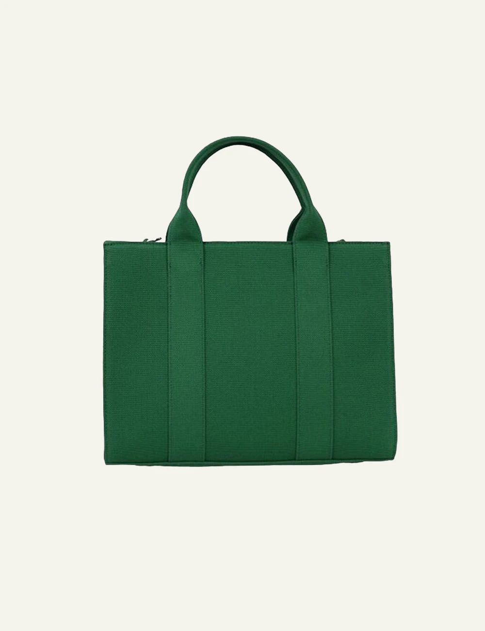 Karl Lagerfeld tote bag green Rue St Guillaume logo back view