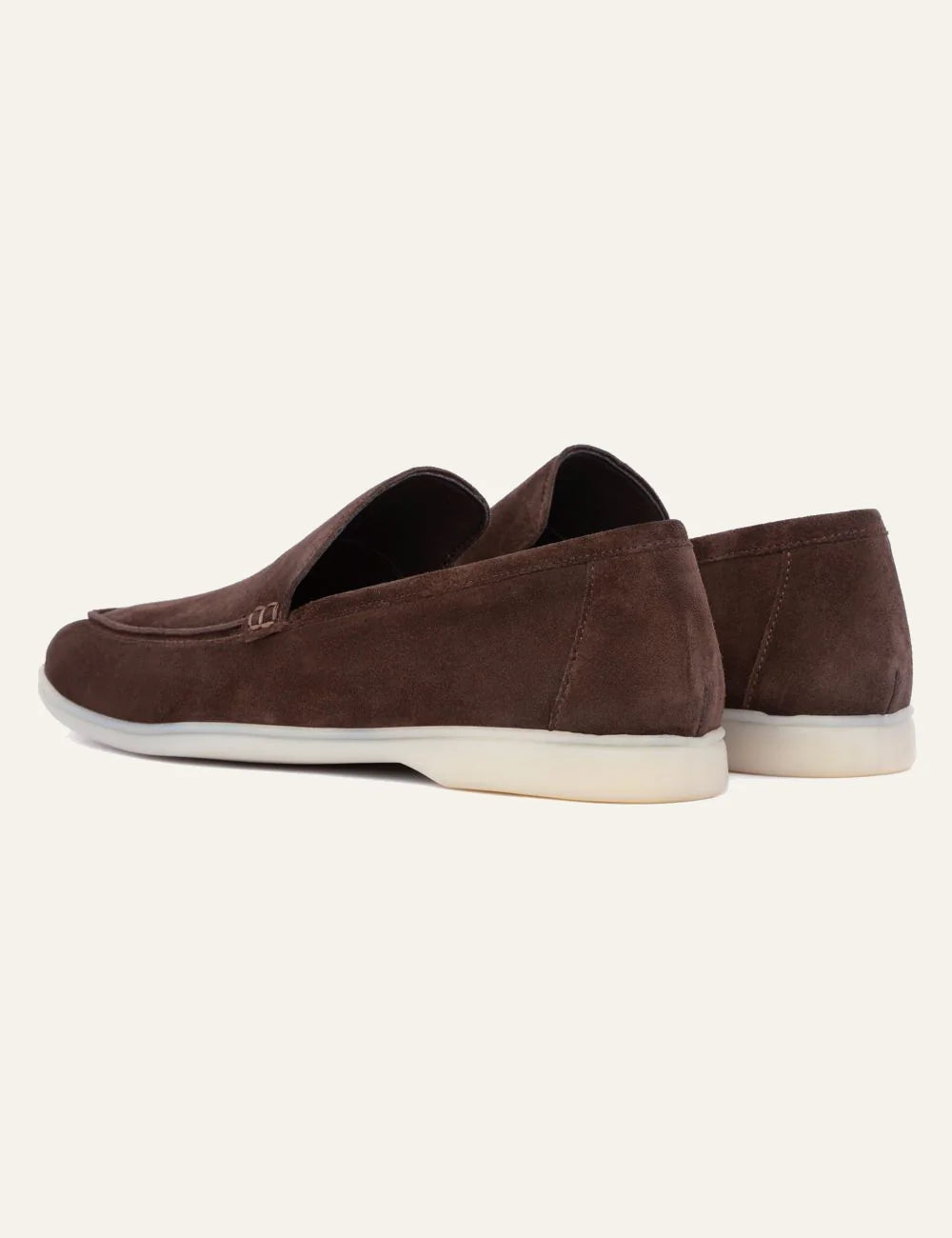 Komis & Komis suede loafers ebano back
