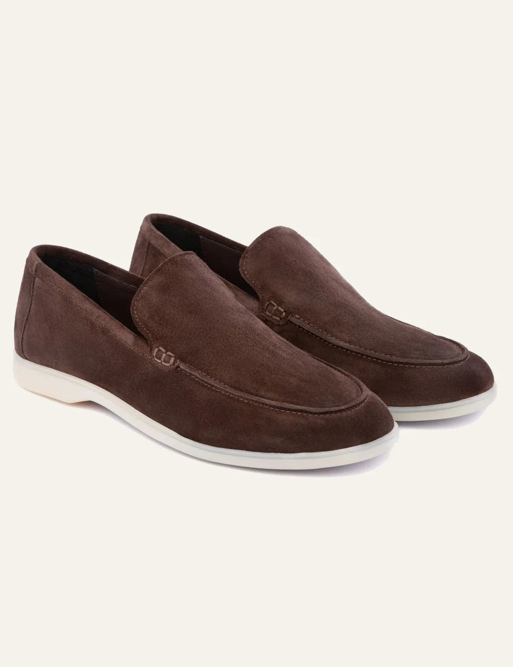 Komis & Komis suede loafers ebano angled