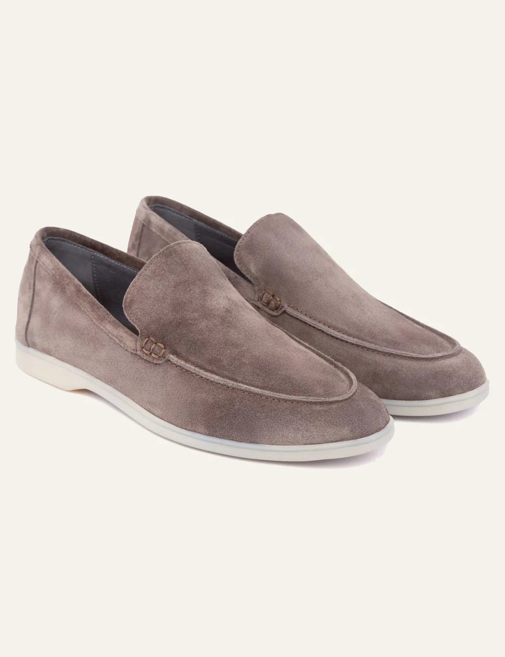 Komis & Komis suede loafers lava angled