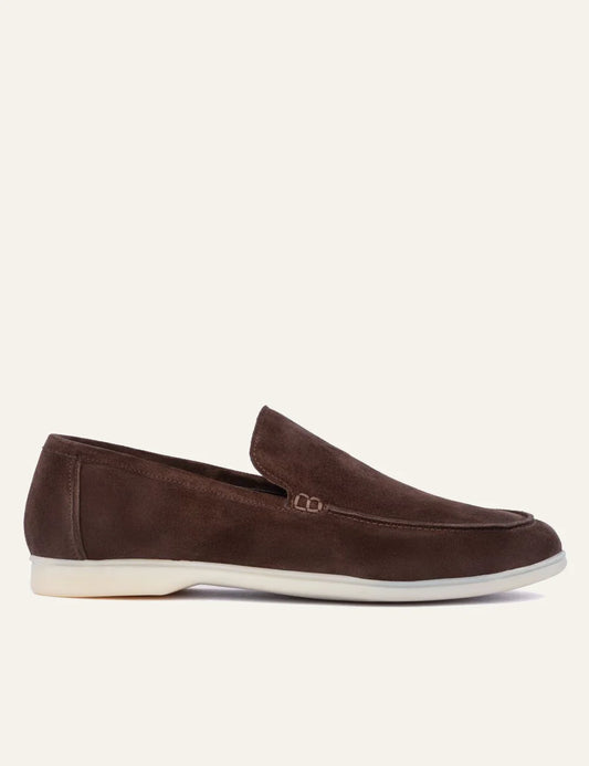 Komis & Komis suede loafers ebano side