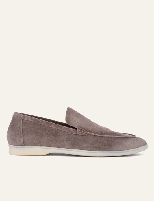 Komis & Komis suede loafers lava side 