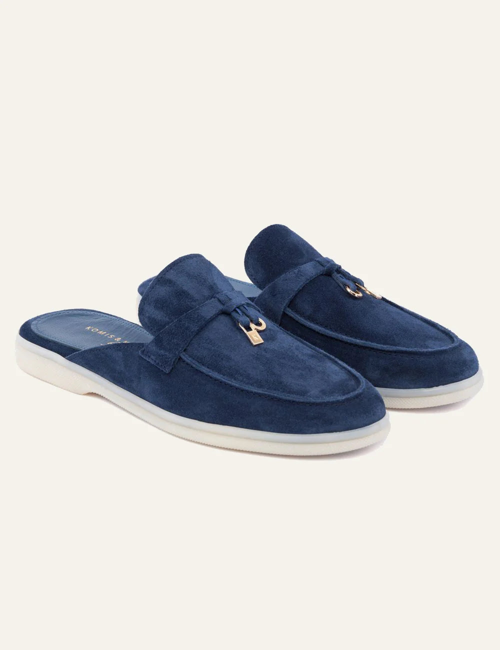 Komis & Komis suede mules oltremare profile