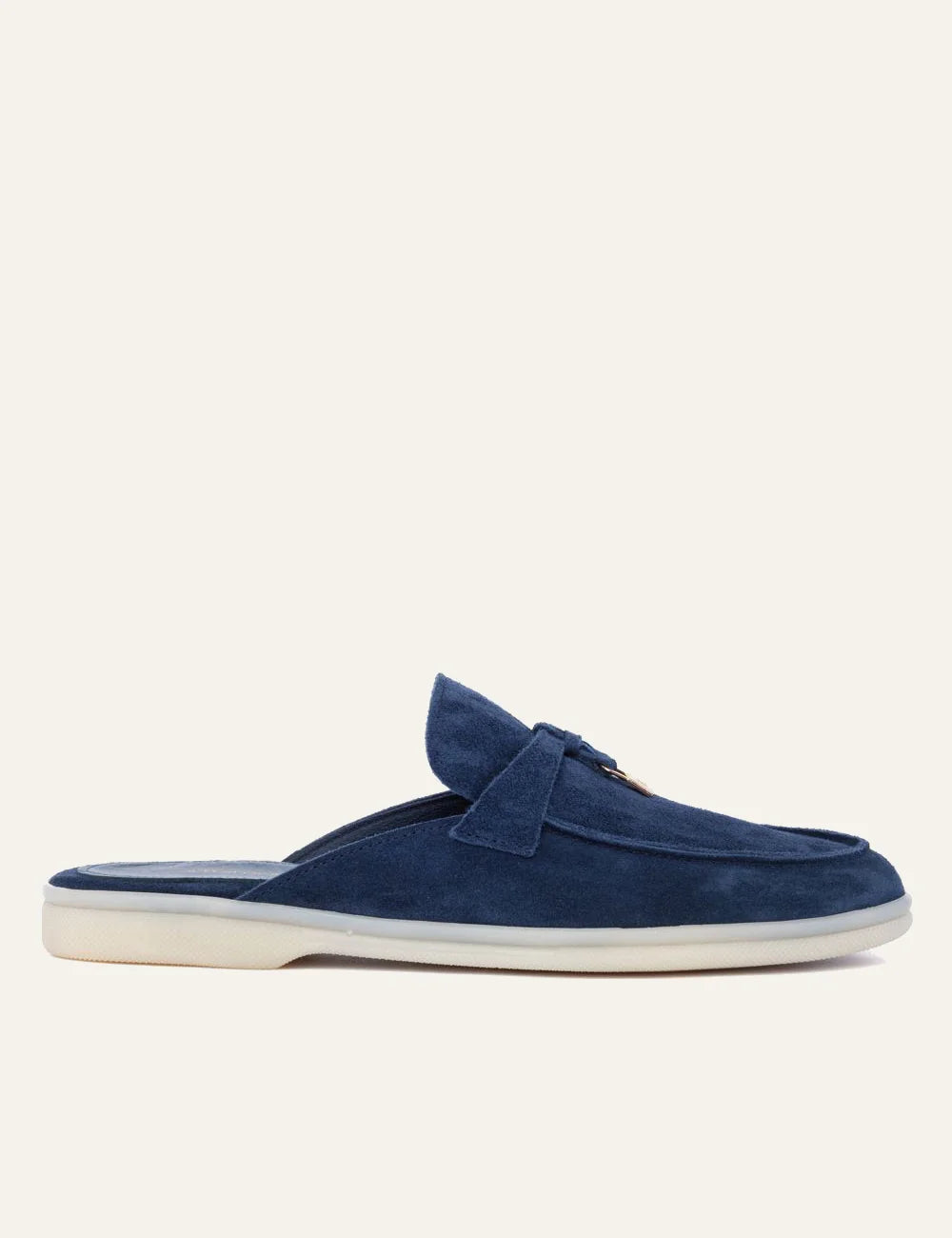 Komis & Komis suede mules oltremare side 