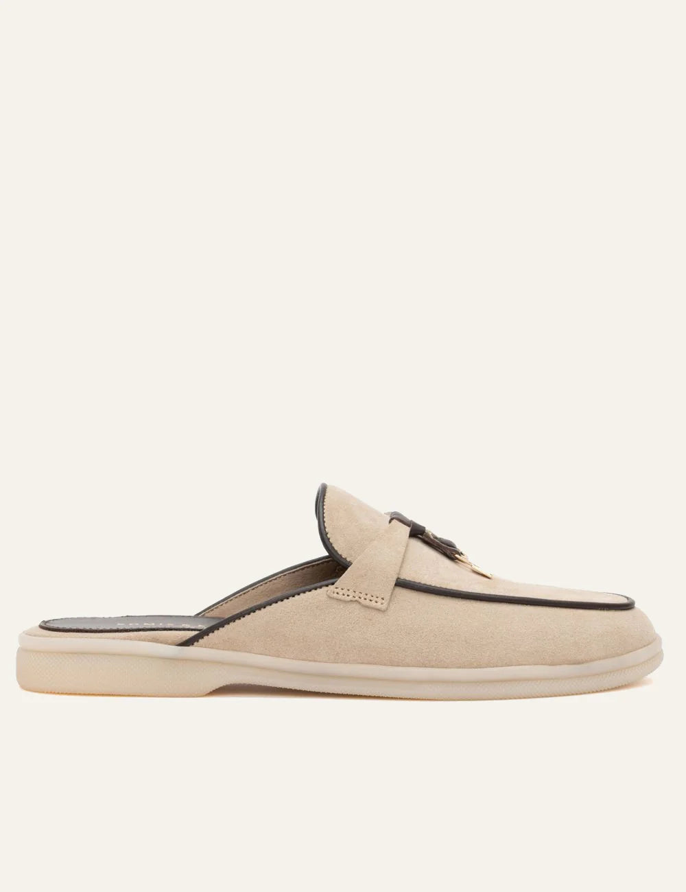 Komis & Komis suede mules seppia side 