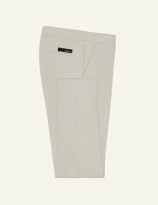 Tailored Cargo Bermuda Shorts Light Grey Side