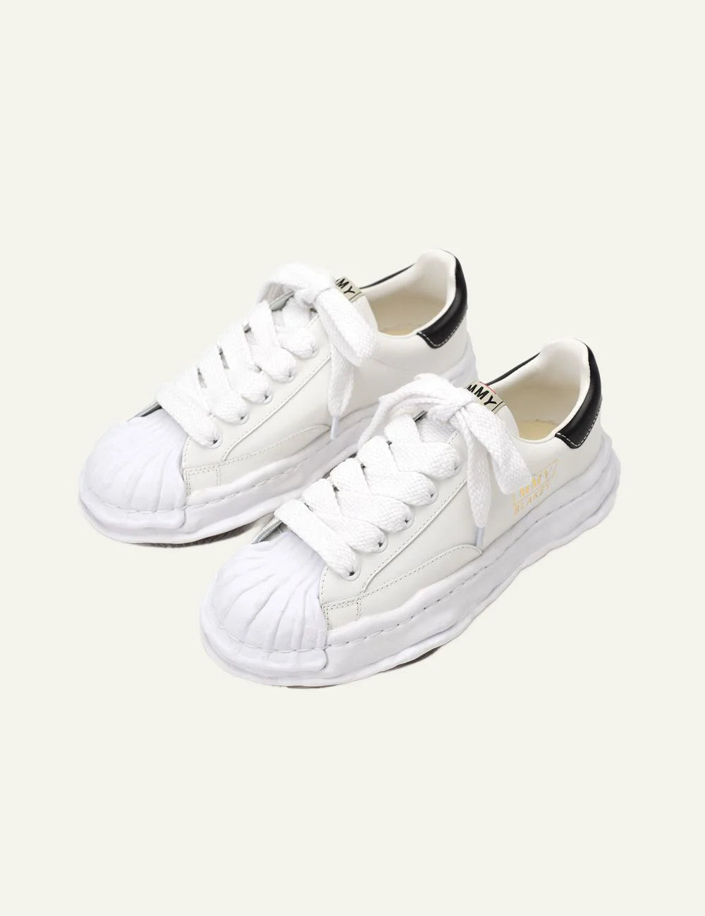 Maison Mihara Yasuhiro Blakey leather sneakers pair urban style
