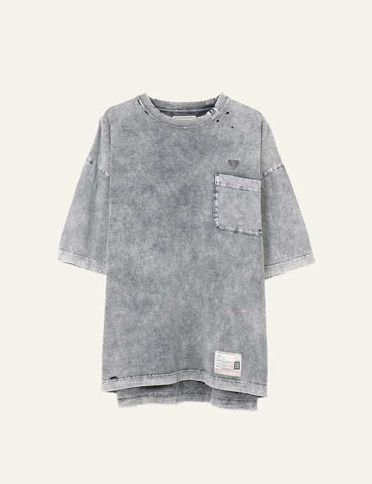 Maison Mihara Yasuhiro bleached t-shirt front view oversized