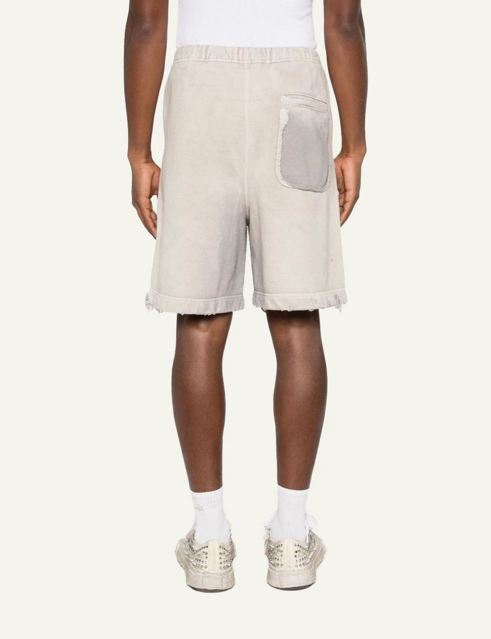 MIHARA YASUHIRO SUN FADED SHORTS BEIGE – Simple Caracters