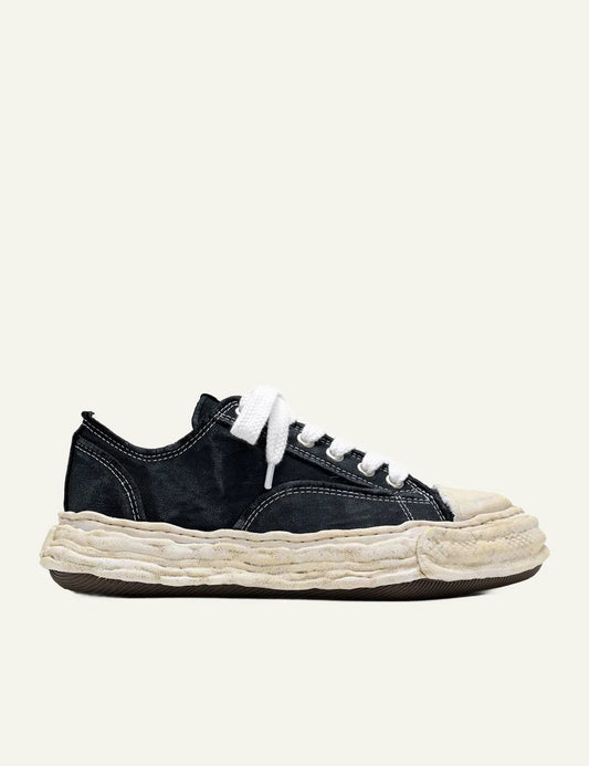 Side view Maison Mihara Yasuhiro Peterson23 canvas low-top sneaker με signature molded sole