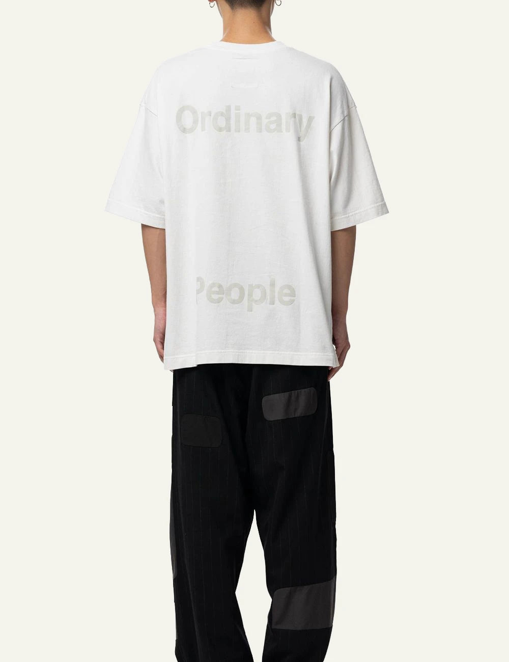 Maison Mihara Yasuhiro White Dont Tag Me T Shirt back view