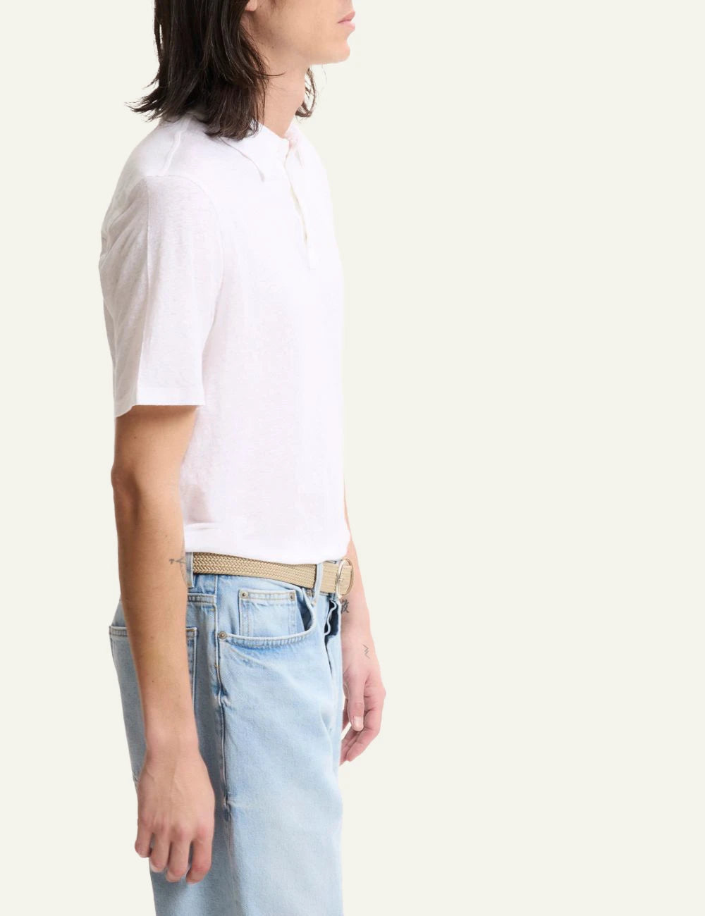 MAJESTIC FILATURES POLO WHITE