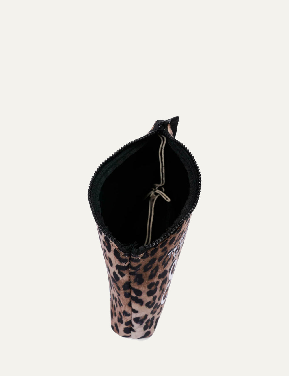 mc2 saint barth aline pouch leopard print top view