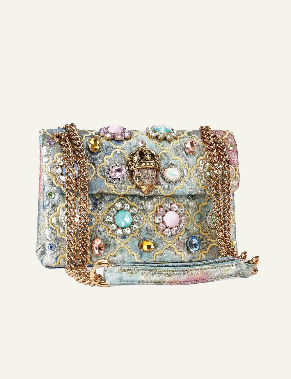 md kensington bag other fabric other print kurt geiger london angled