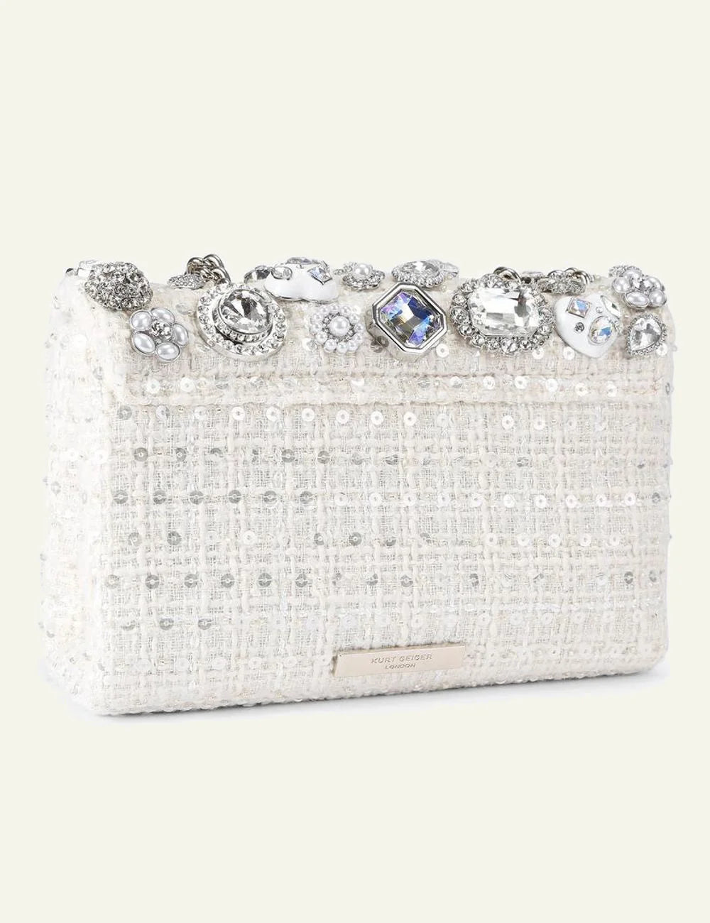 md kensington tuttifrutti white comb fabric kurt geiger london back