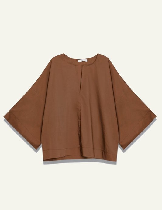 Milla pants beige cropped elastic waist drawstring front