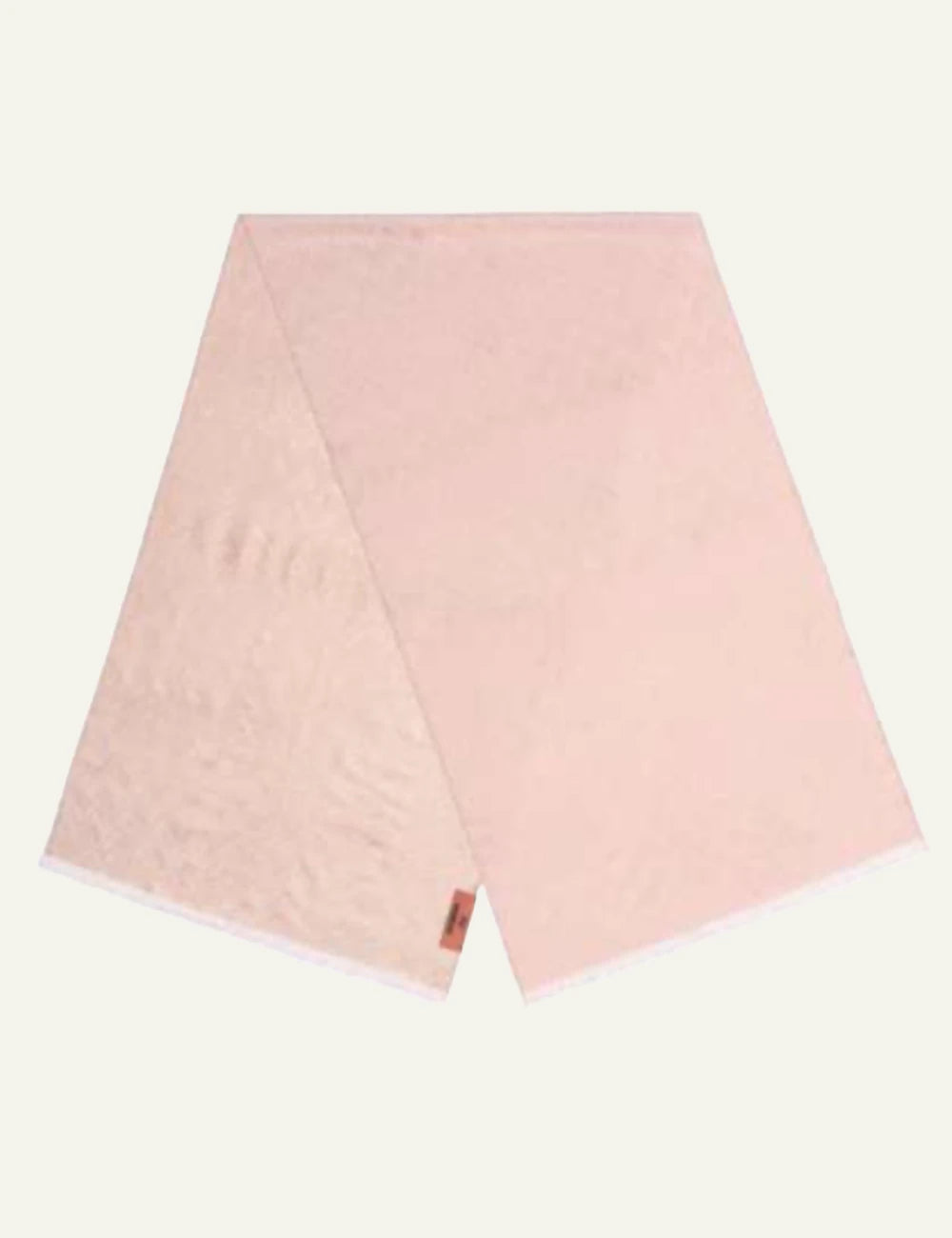 Missoni knit wrap skirt pink minimal design front flat view