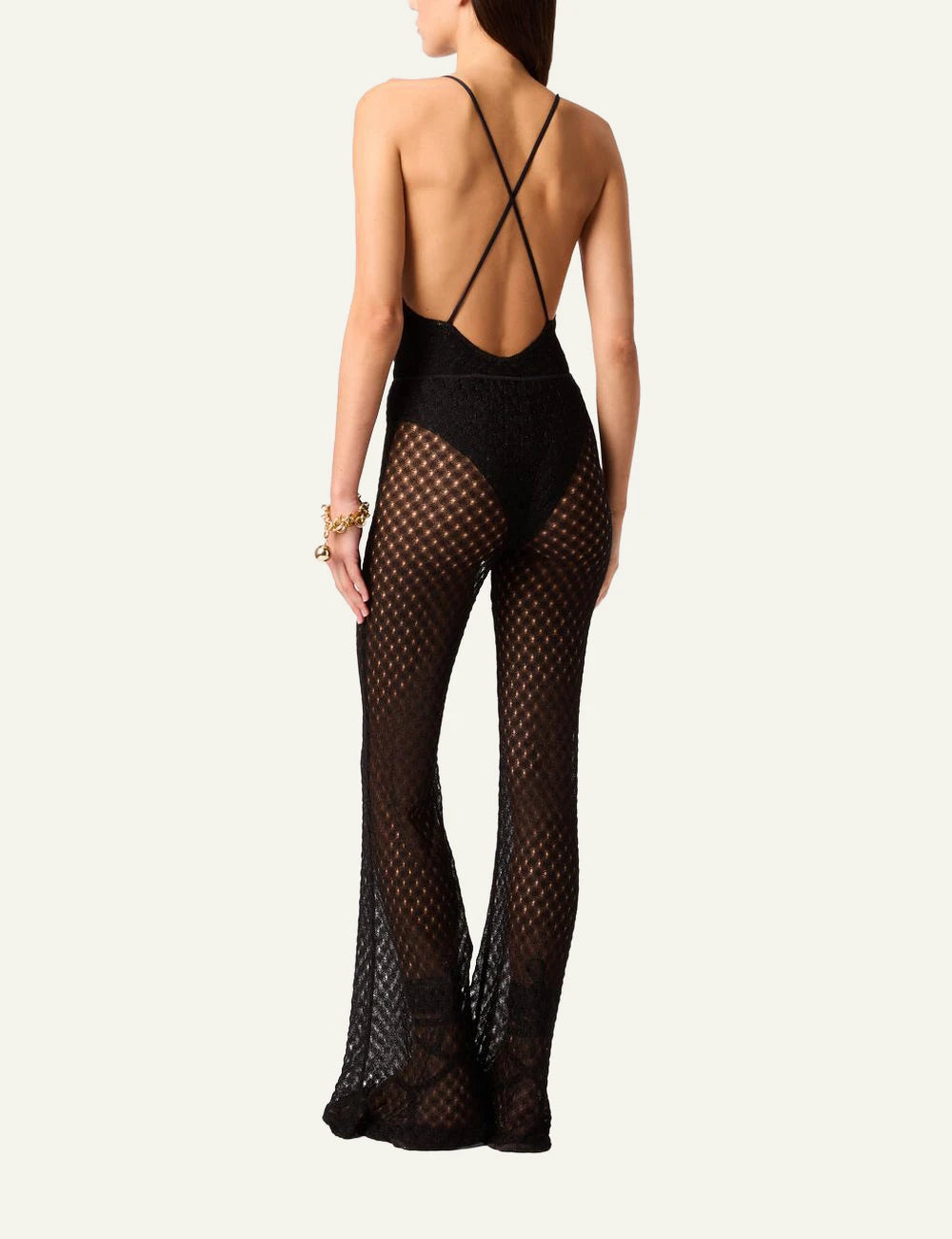 Missoni Mare trousers black back view