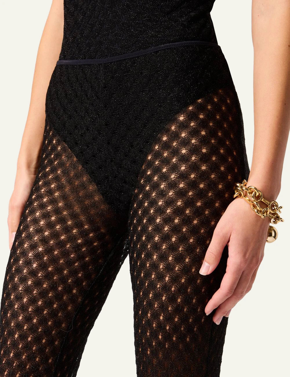 Missoni Mare trousers black detail view