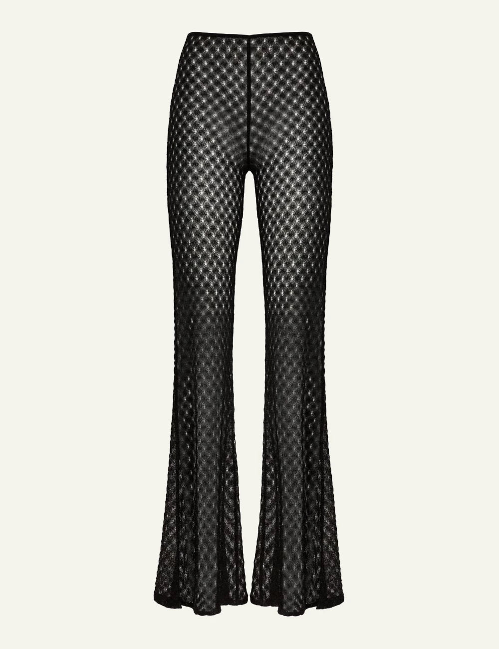 Missoni Mare trousers black front view flat
