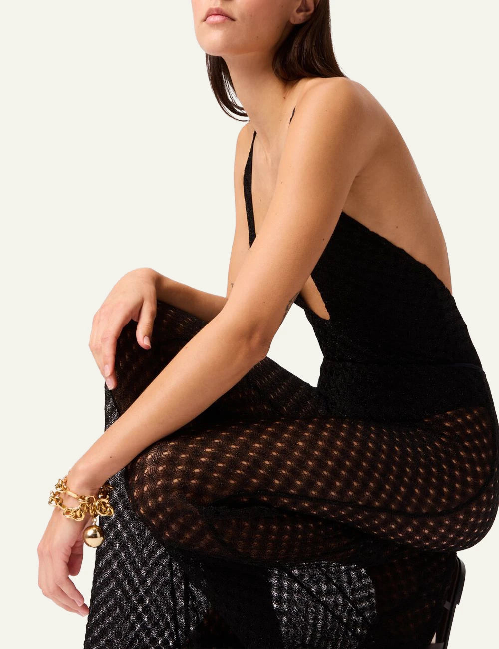 Missoni Mare trousers black side view