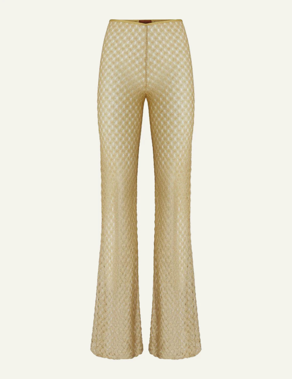 Missoni Mare trousers gold front view