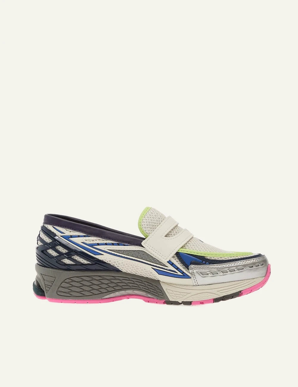 New Balance 1906L white mesh velcro sneaker multicolor side pair