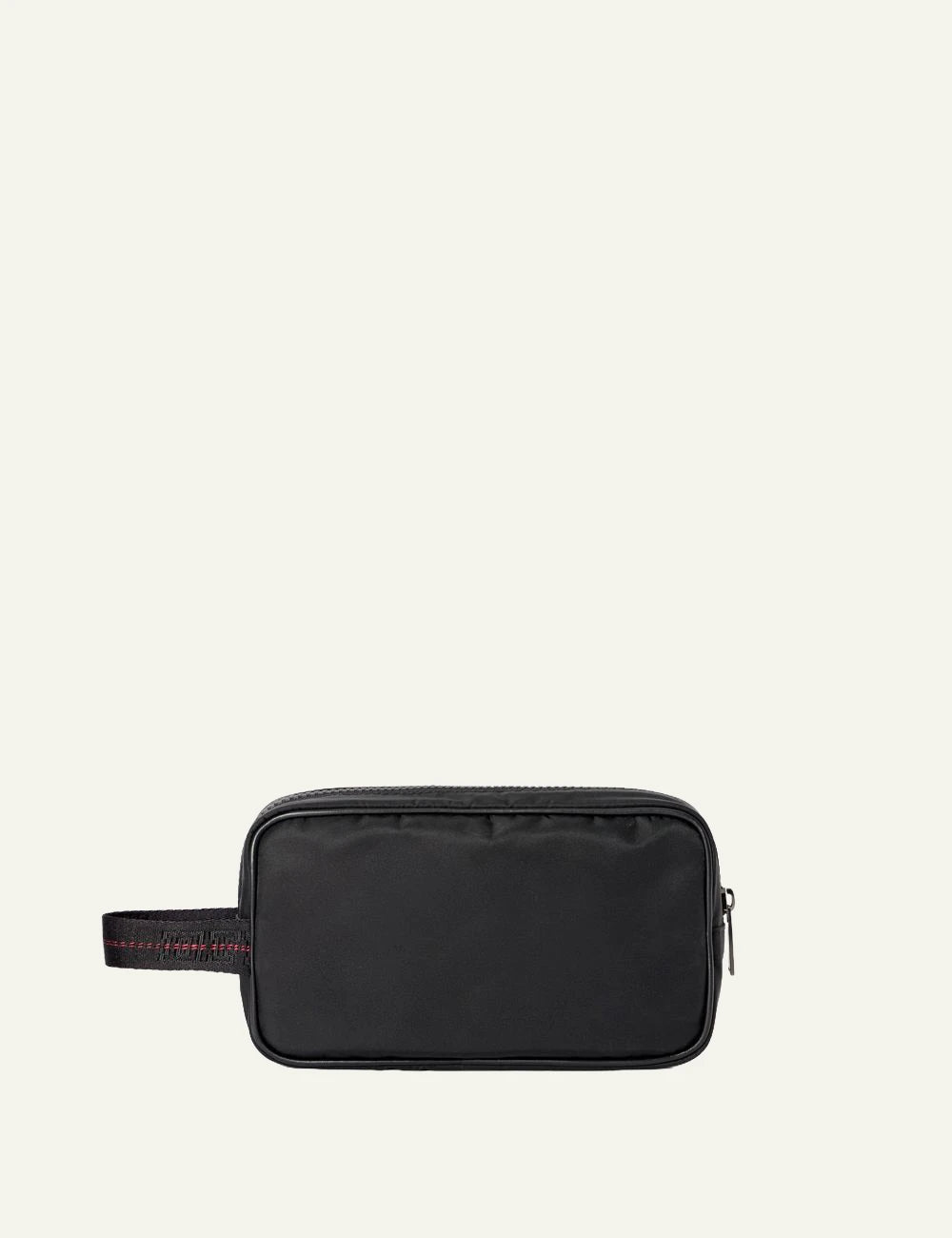 Off-White Heritage toiletry pouch black arrows logo back view